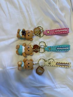 Butterbear Keychains 