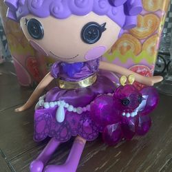 Lalaloopsy Doll - Charms Seven Carat Purple