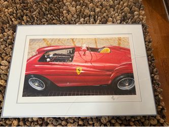 1997 Jay Koka signed a numbered Ferrari print