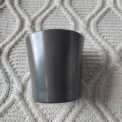 Dark grey flower pot 4.75