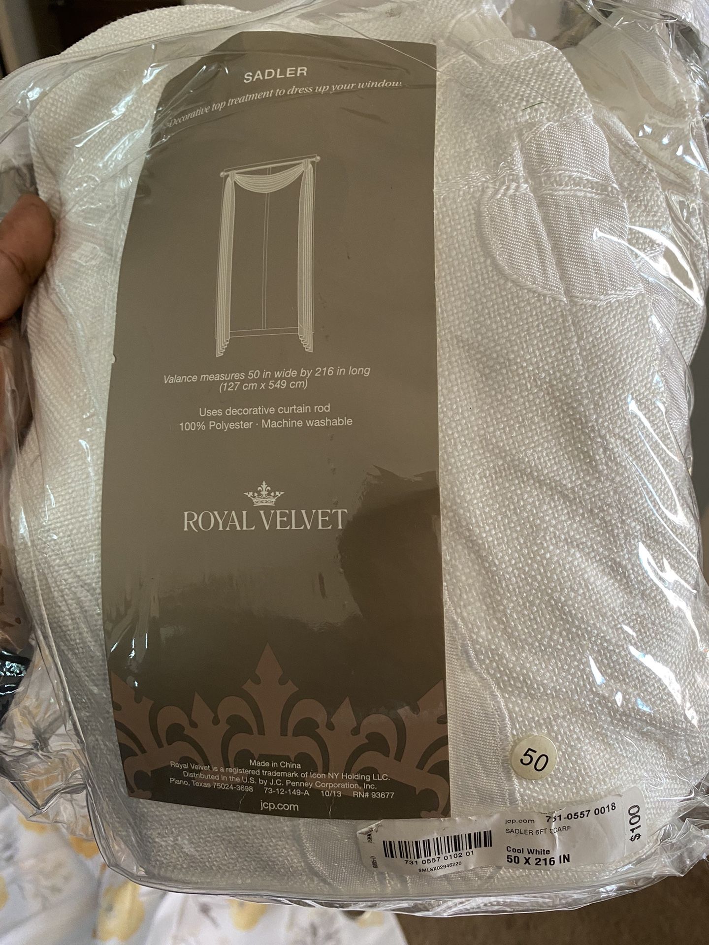 Random Curtains And Kneeling Pad