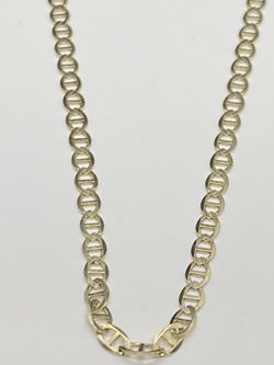 14k Solid Gold Nice fancy chain