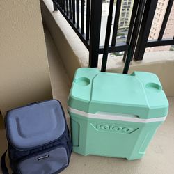 Igloo cooler and igloo bag set