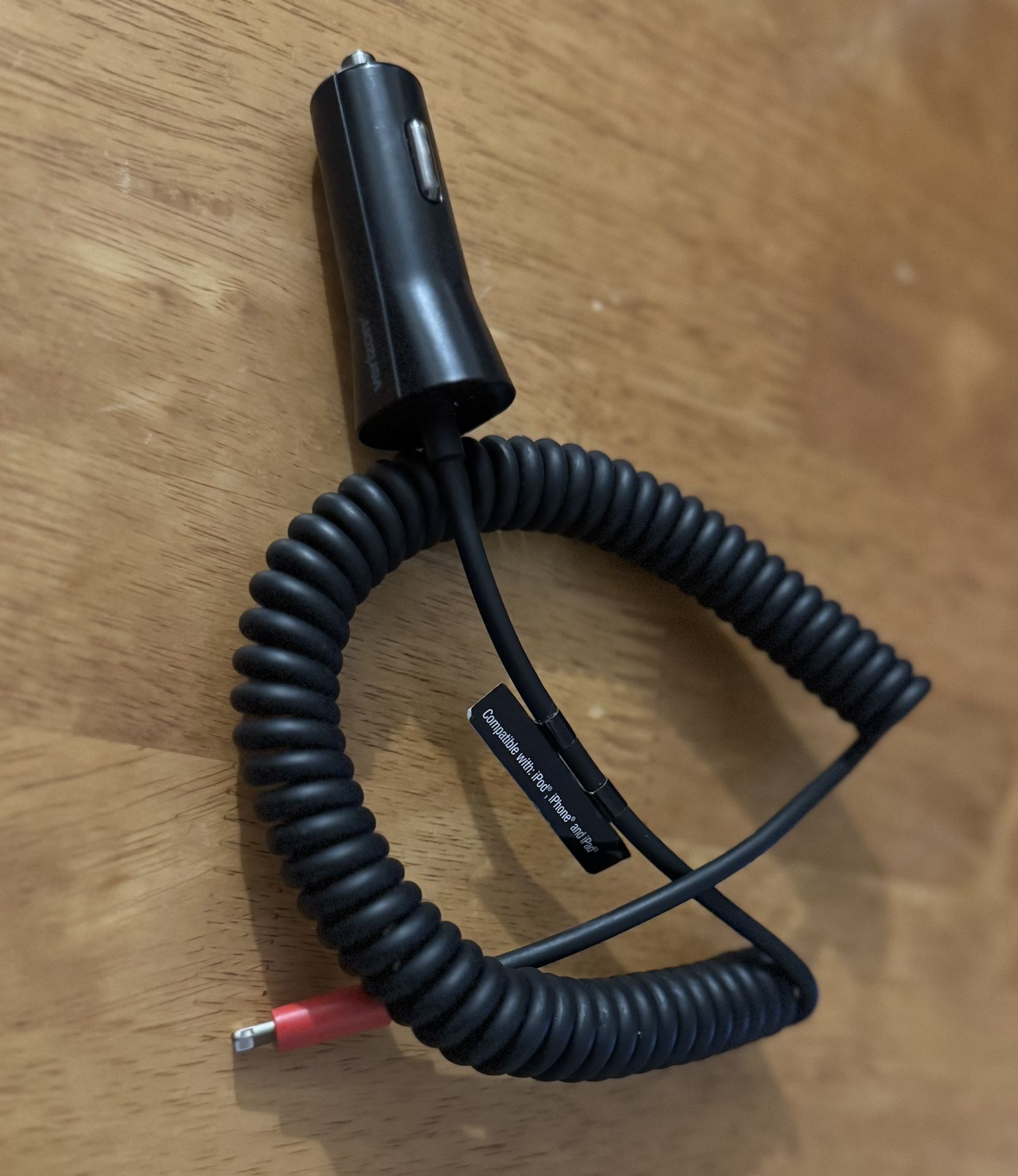 Verizon iPhone Lightning Car Charger