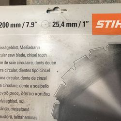 Stihl Circular Saw Blade