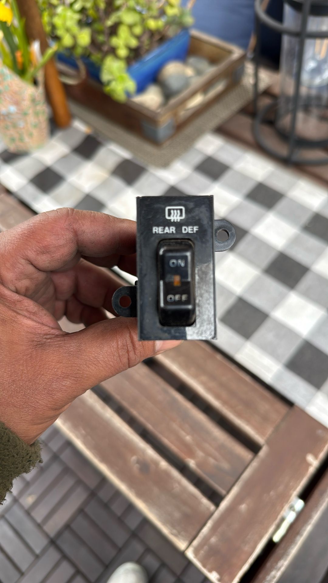 Gbody Rear Defrost Switch Car Parts