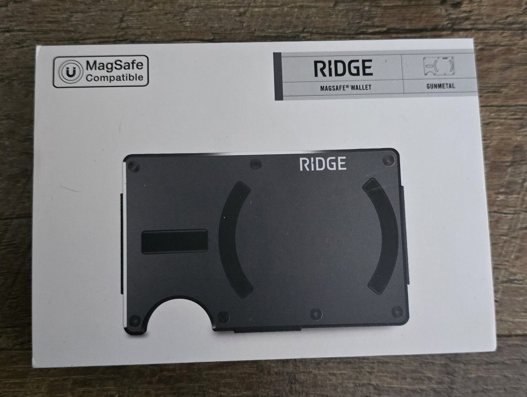 Ridge Magsafe Wallet - Gunmetal
