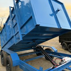 New 8x4x12 Hydraulic Utility Dump Trailer  🔥