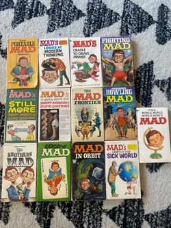 Vintage MAD Magazine & Paperback Lot (20 items)