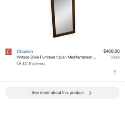 Dixie Furniture mirrors Set Of 2