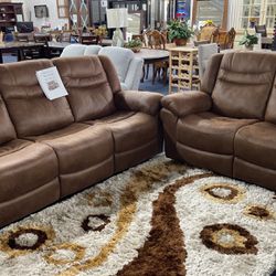 Two Pieces Recliner Set