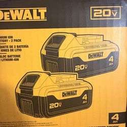 Dewalt 20v 4.0 battery’s New