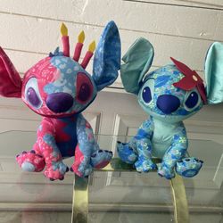 Stitch Crashes Disney The Little Mermaid and Sleeping Beauty Plush Series