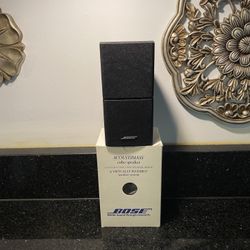 BOSE Lifestyle Acoustimass Swivel Doubleshot Single Cube Speaker Array Black