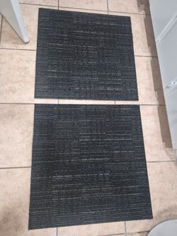 Carpet Tiles 24"x 24" Non-Slip Soft Floor Carpet for Office, Bedroom, Living Room, Kitchen, Garage,Easy DIY Installation Seamless Floor Tiles Rug,Gre
