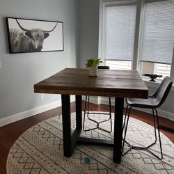 Custom Bar Height Table