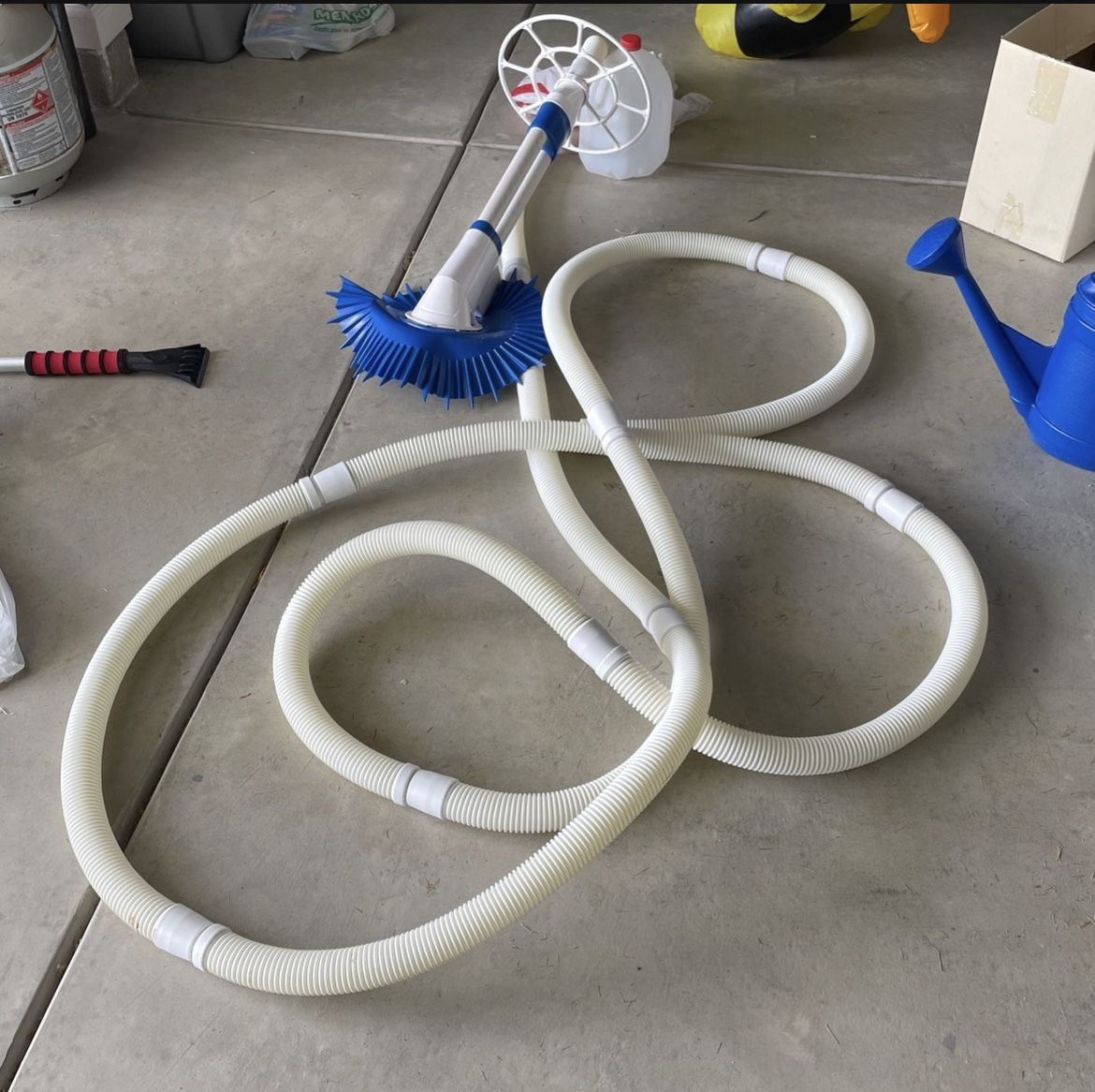 New hose pool cleaner for above ground pool