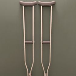 Premier Pro #7704 Aluminum Crutches 5'10" to 6'6" - posted price is firm.