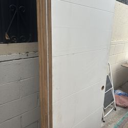 White Doors/ Puertas Blancas  30”x80”