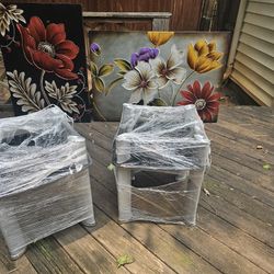 wall pictures and living room tables
