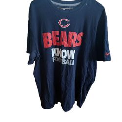 Bears Know Football Nike NFL Team Apparel T-Shirt