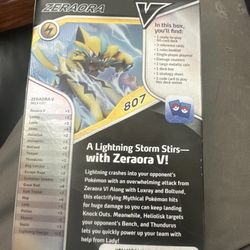 Pokemon Zeraora V Battle Starter Deck Ready-to-Play 60-Card Deck Factory Sealed
