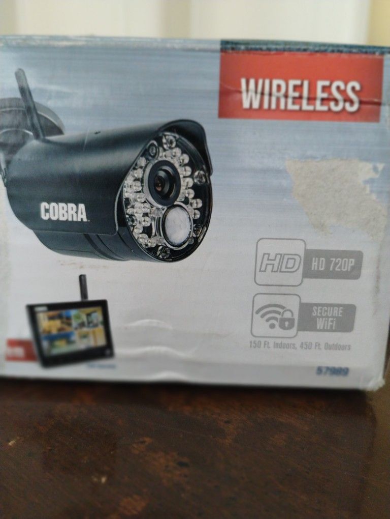 Cobra 63843 wireless security shops camera