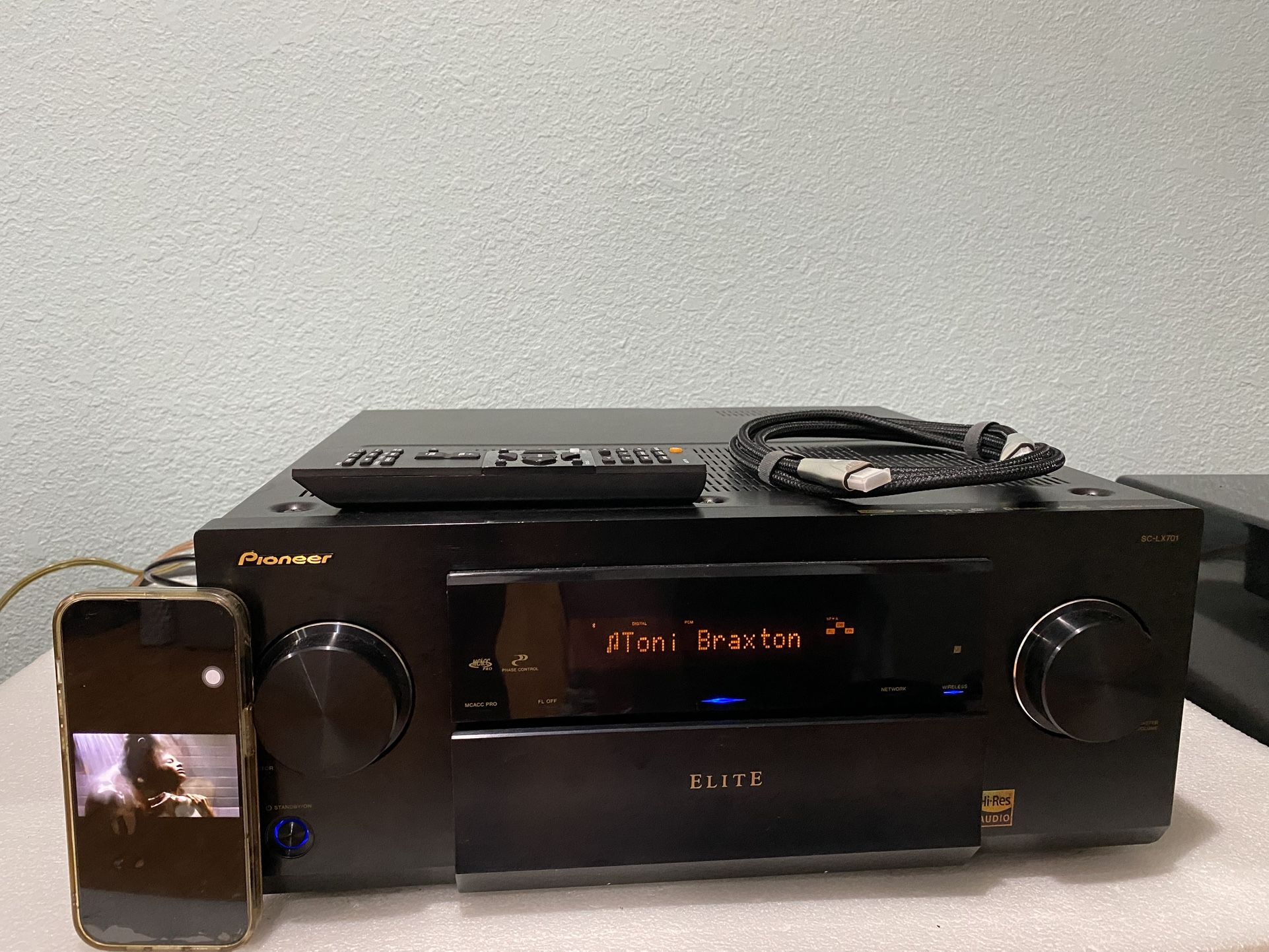 Pioneer Elite SC-LX701 9.2-Channel 4K Network Bluetooth Receiver HDMI