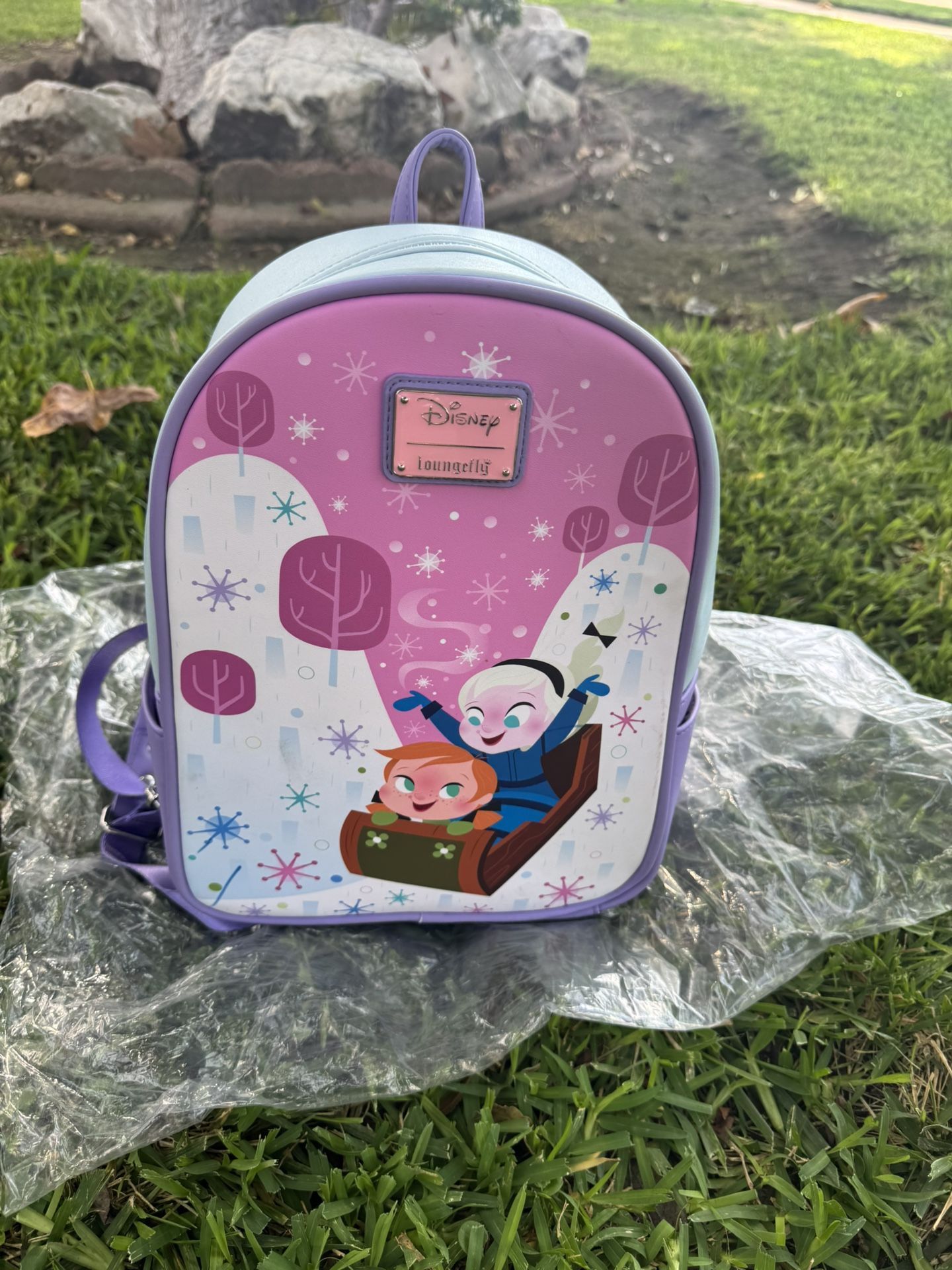 Like New Loungefly Frozen Backpack
