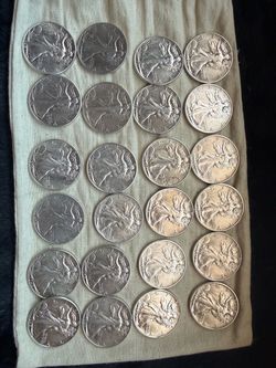 Walking liberty 90% silver coins