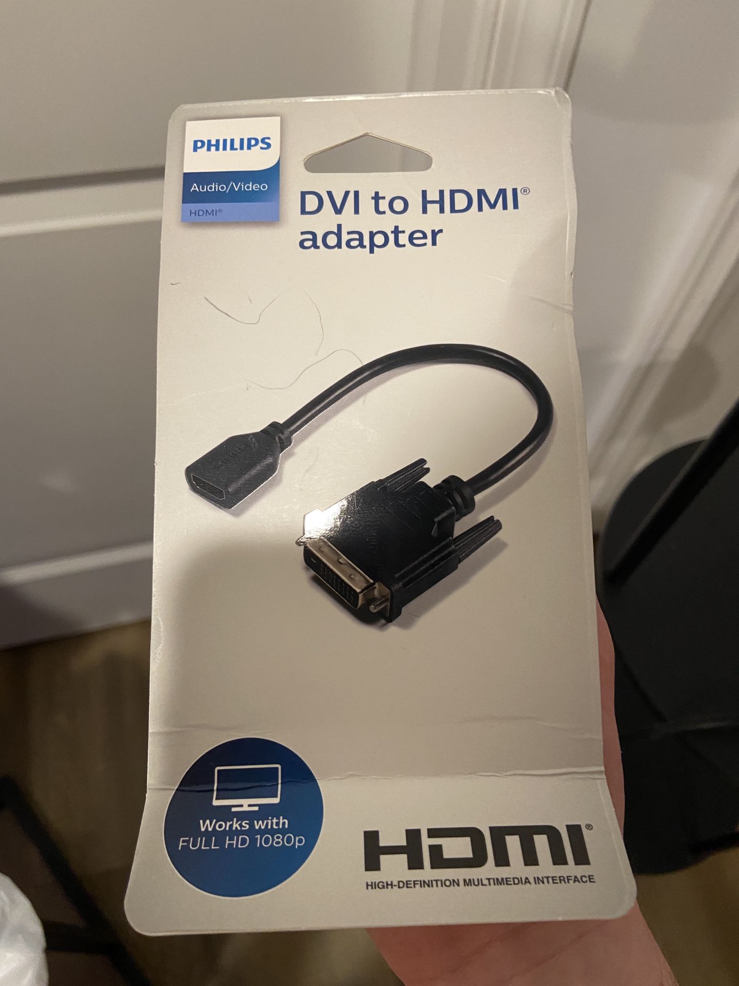 HDMI to DVI adapter