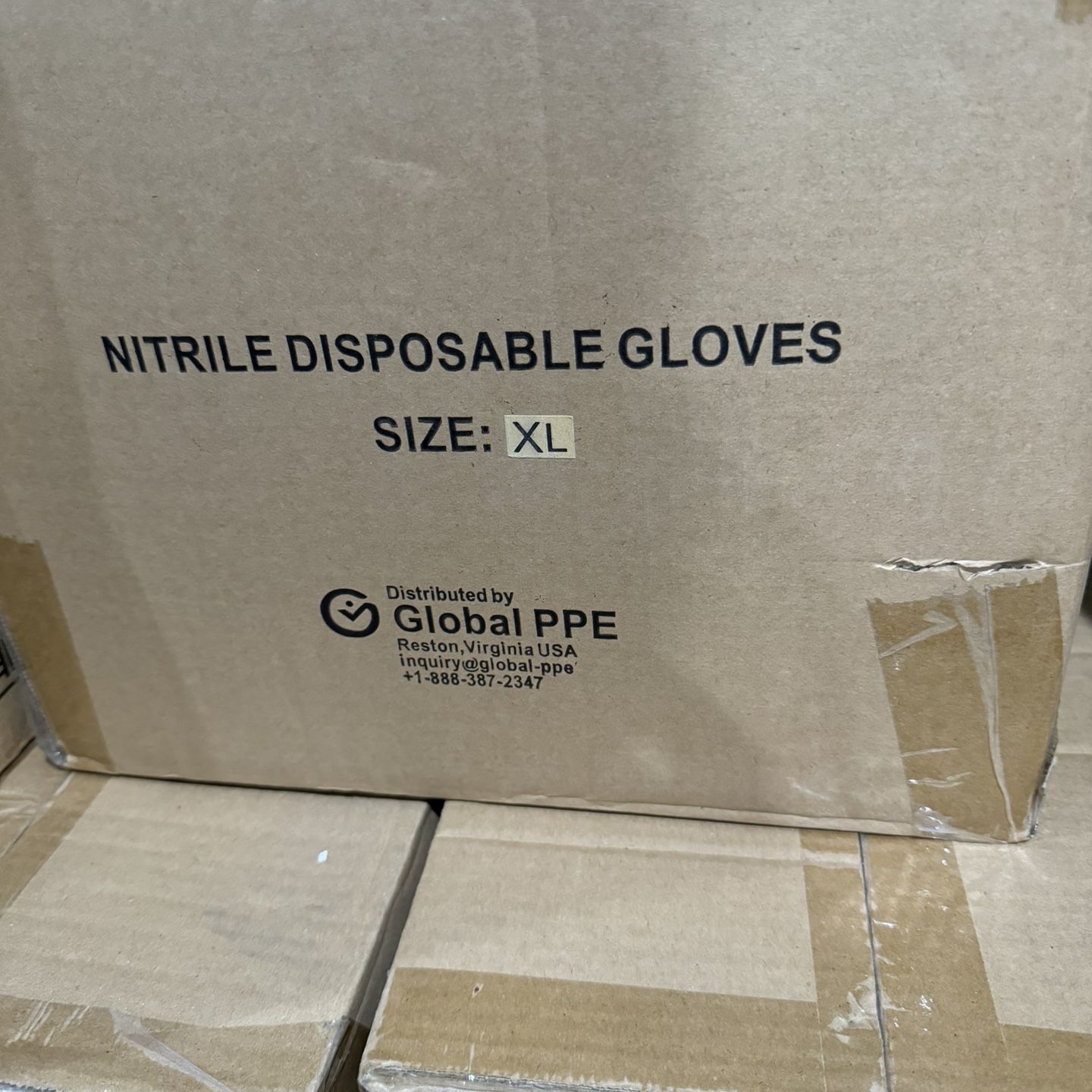 Nitrile Gloves Case of 1000,  $16.00