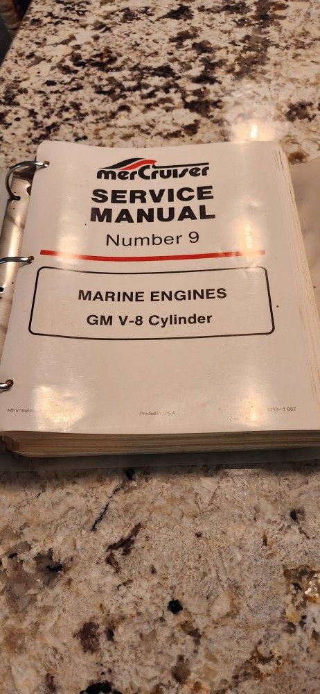 Mercuriser Service Manuals