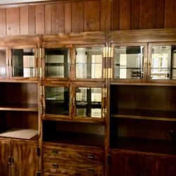 Vintage Henredon 3 Section Cabinet