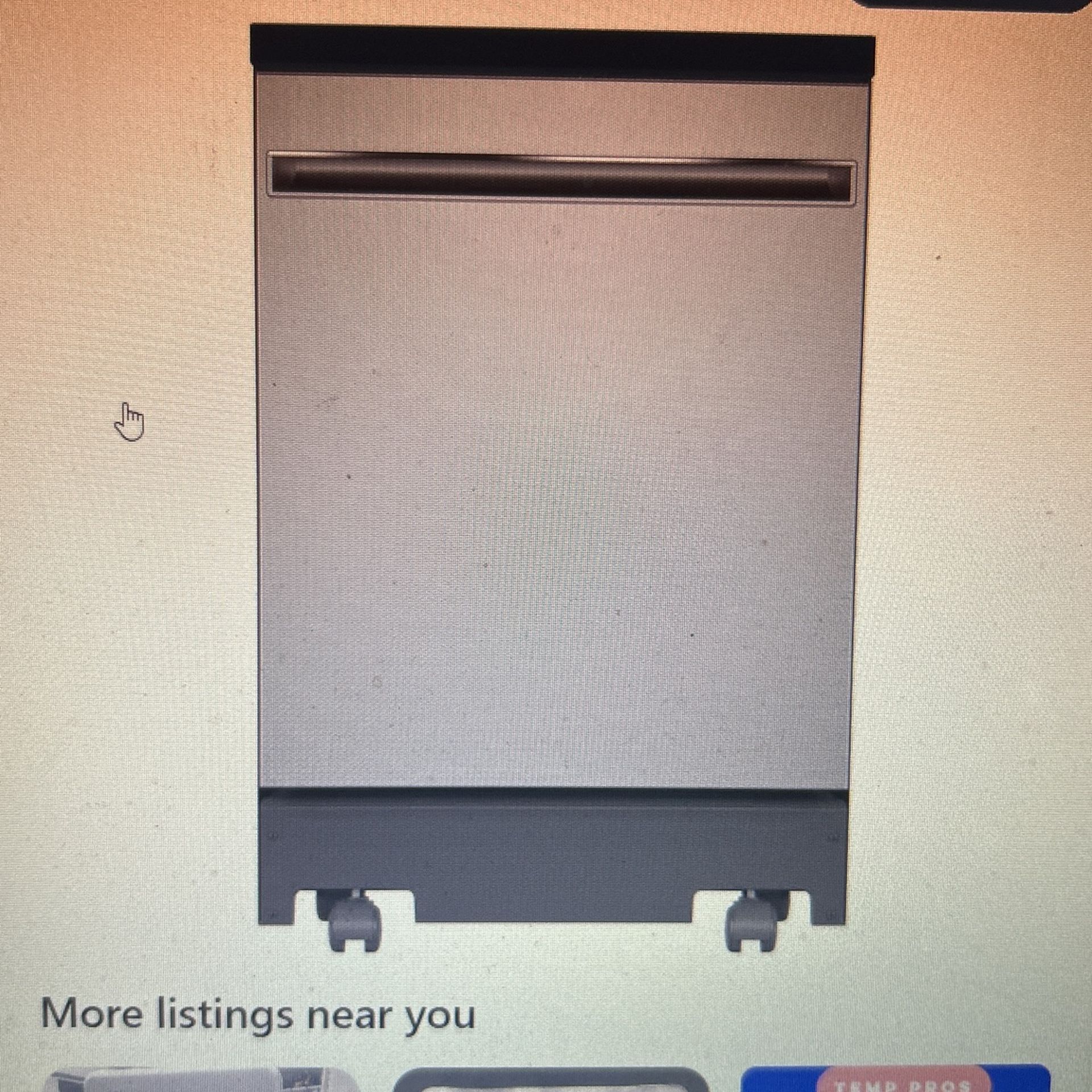 24” 54 dBA Portable Control Dishwasher