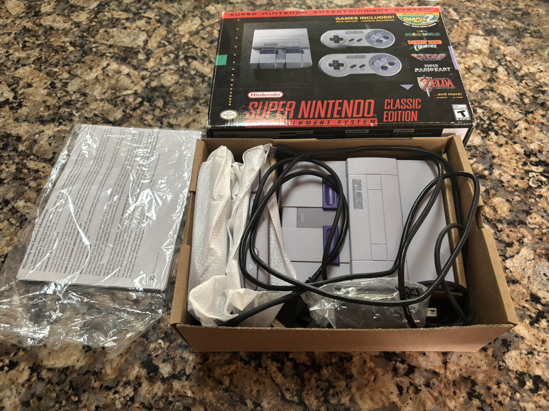 Mini Super Nintendo With EXTRA GAMES!