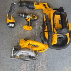 5 Dewalt Tools