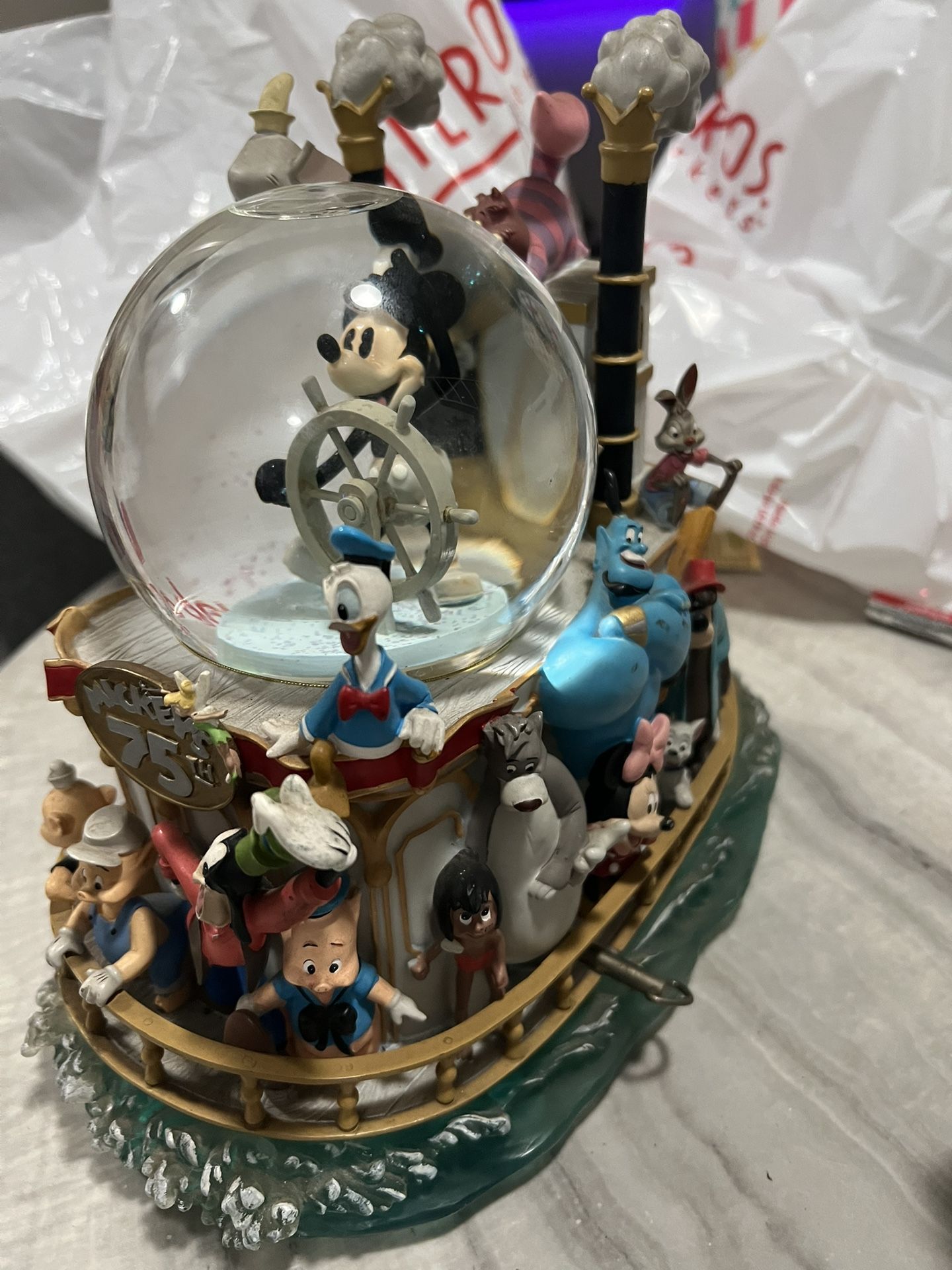 Disney Steam Boat Rare Collectible