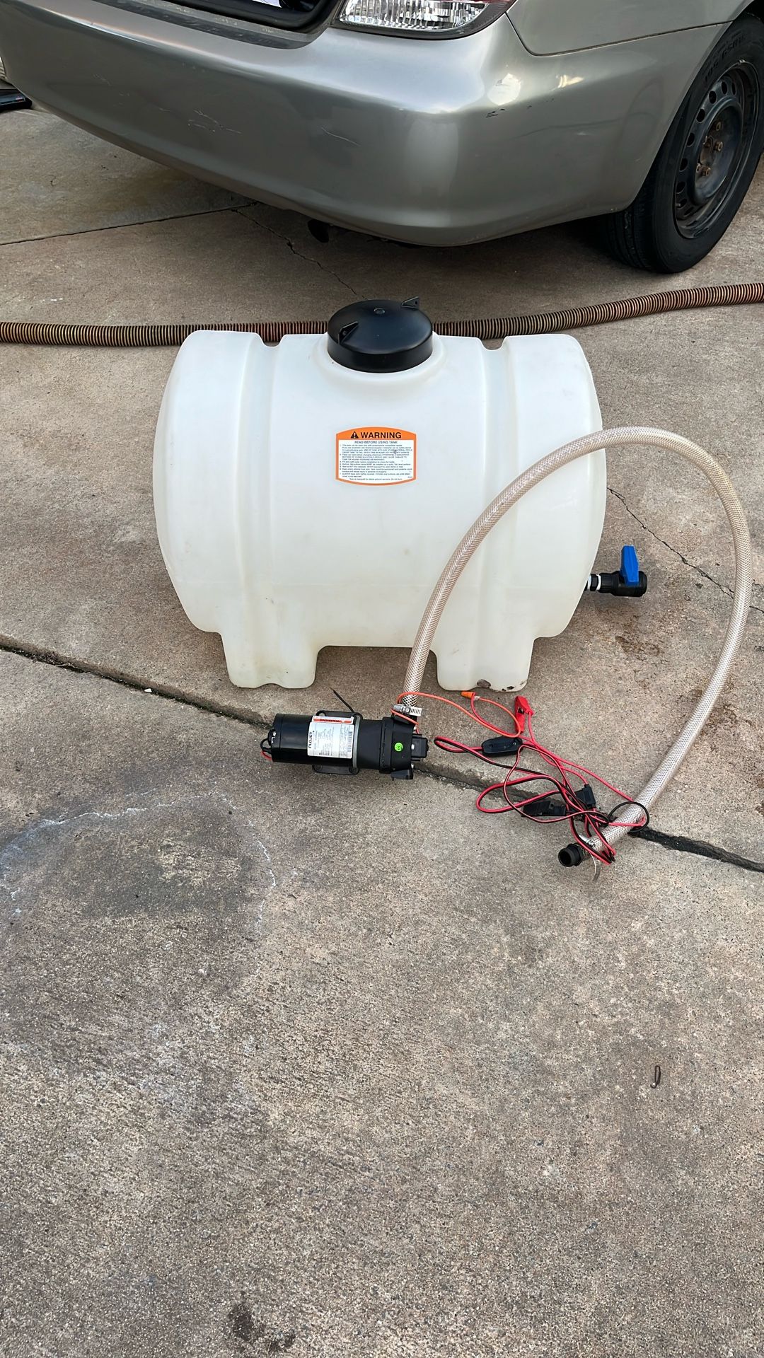 35 Gallons Water Tank
