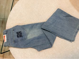 Jeans Wide Leg Light Wash Jeans – Size S /(Fits 3/5/7