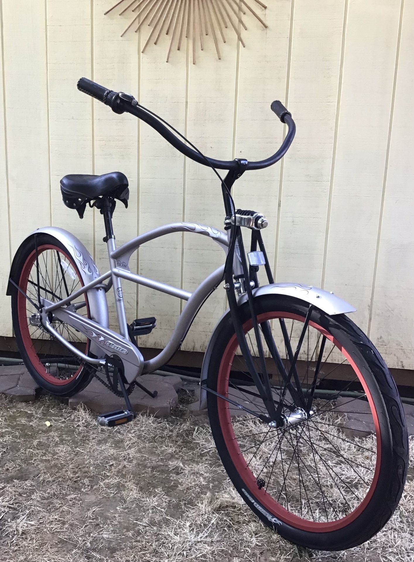 Men's Electra Rat Rod Beach Cruiser Bicycle
