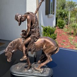 Bronze figurine decoration 30cm Lx 46cm H