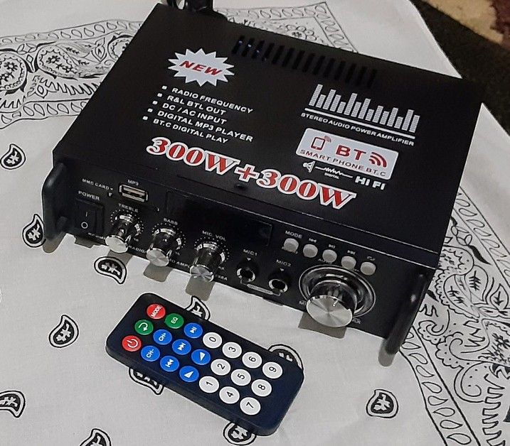 BLUETOOTH STEREO AUDIO AMPLIFIER
