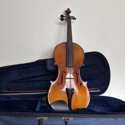 Carlo Robelli Violmaster Viola with Case & Bow Model Number  P-107 16” Violin