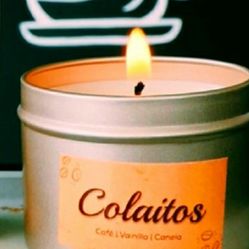 AROMATIC COFFEE/VANILLA/CINN. CANDLE