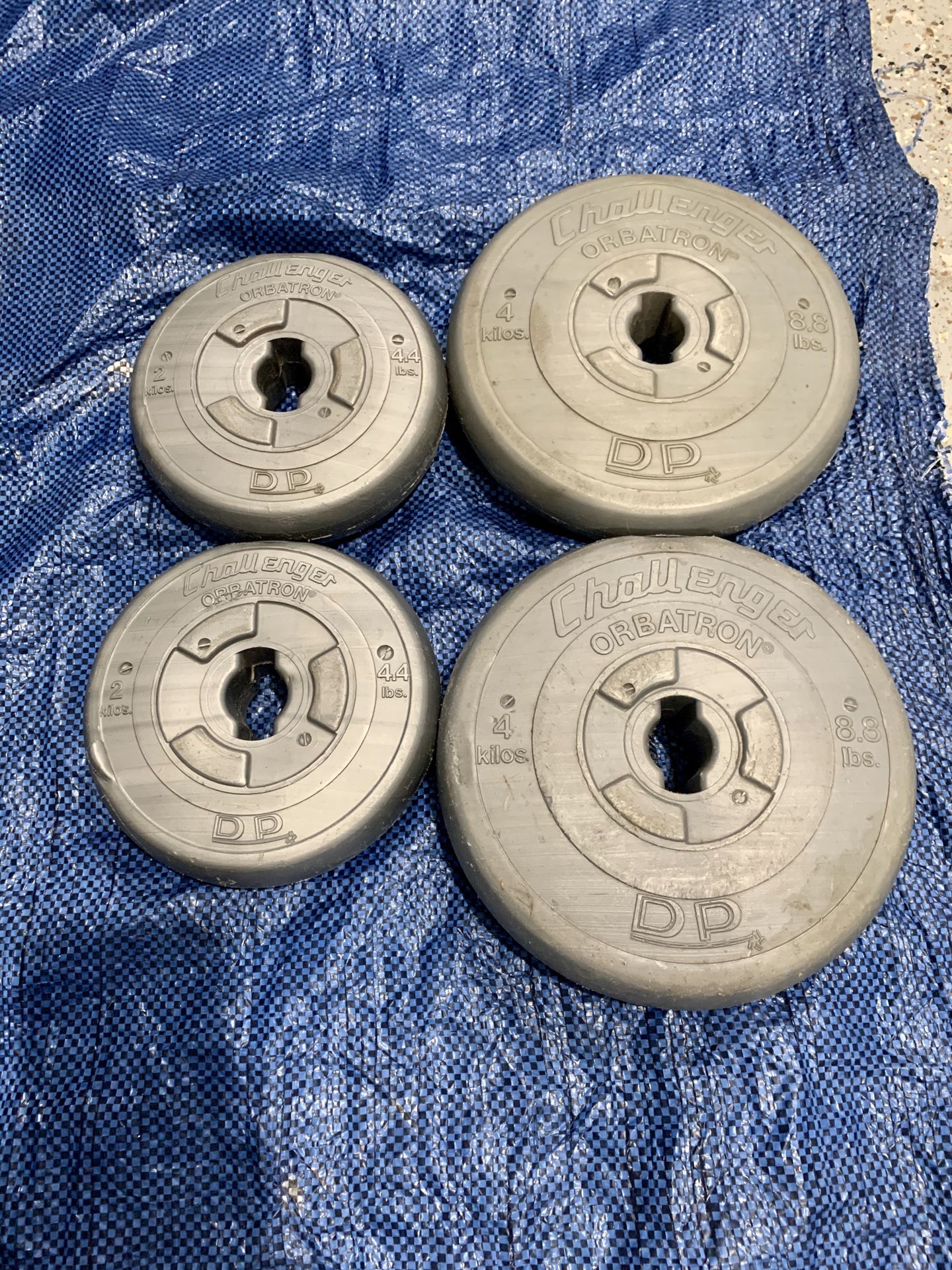 1 inch weight plates for dumbbells, bars and machines