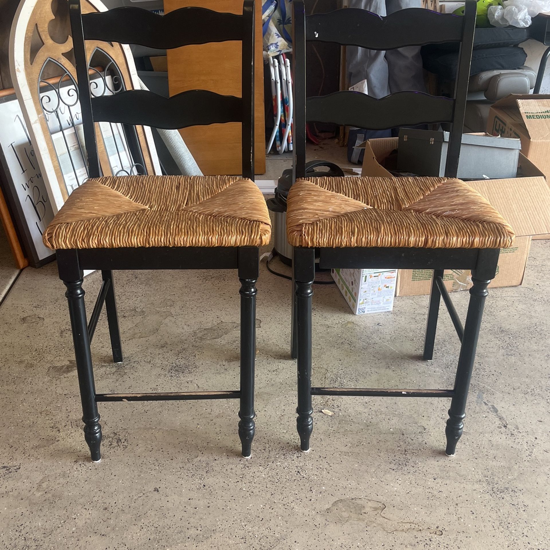 2 Tall Stools