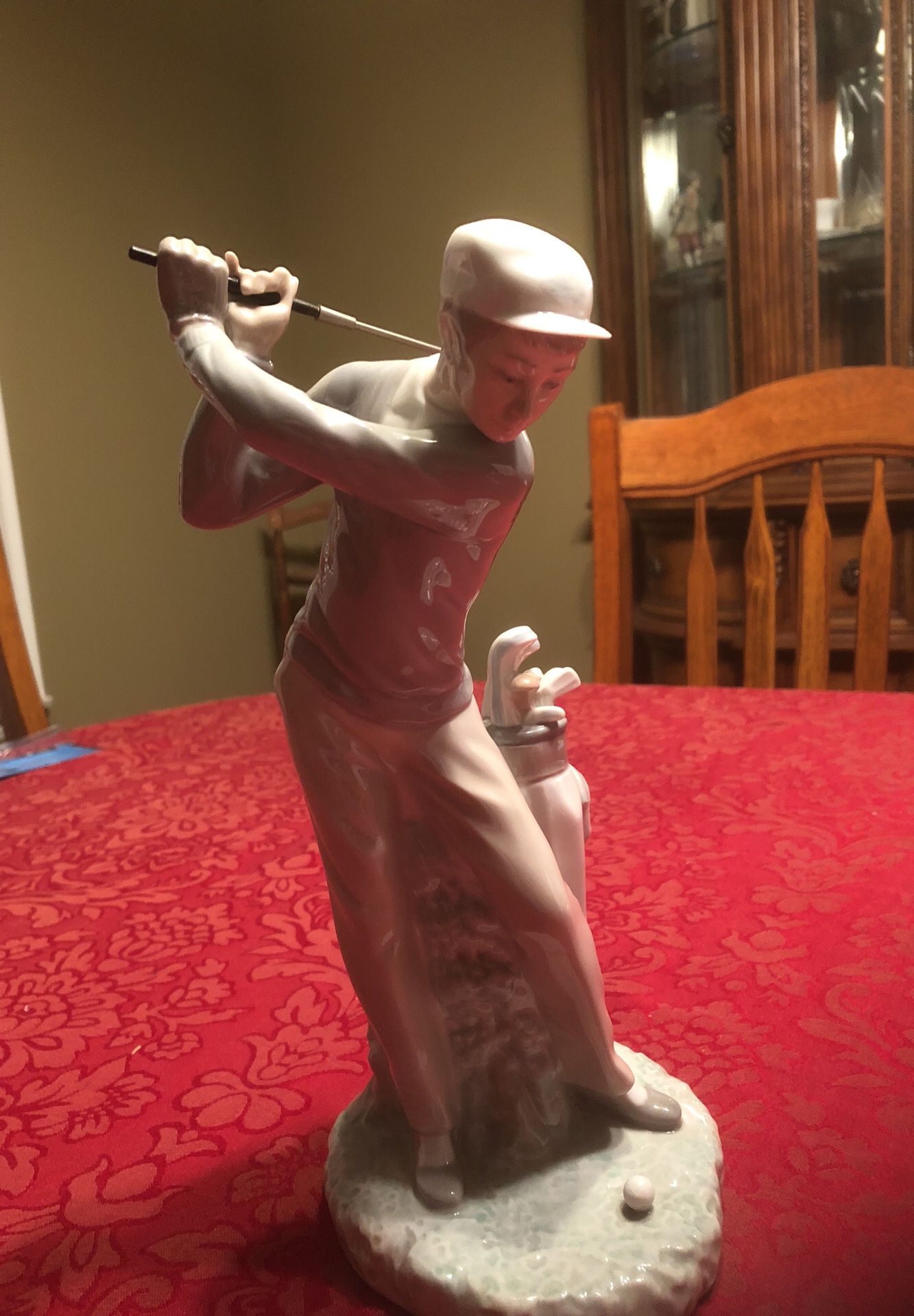 Lladro Golfer figurine