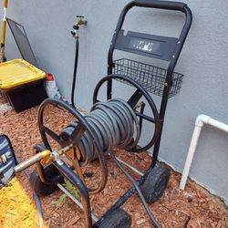 40 Ft Water Hose Reel With Wheels