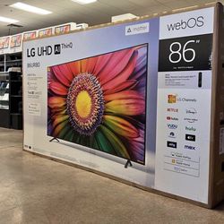 LG 86” UR8000 4K SMART TV